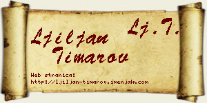 Ljiljan Timarov vizit kartica
